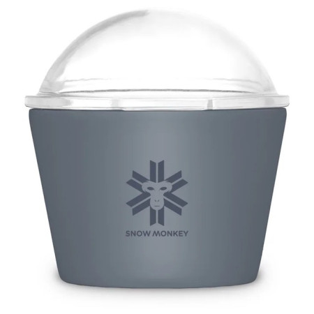 Thermobehälter fürs Essen Snow Monkey Freezie dunkelgrau deepartic