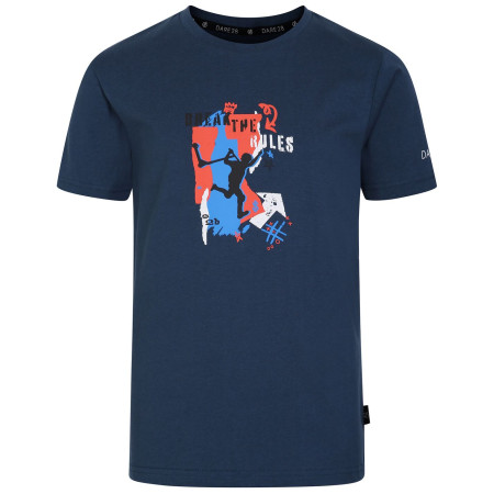 Kinder-T-Shirt Dare 2b Trailblazer II Tee dunkelblau MoonLt Denim
