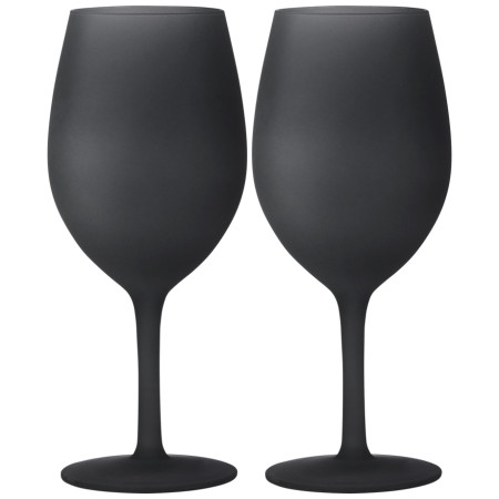 Weingläser Brunner Wineglass Blacksatin - 2ks schwarz
