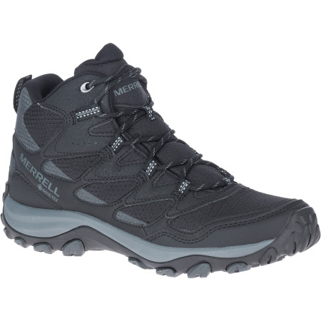 Wanderschuhe Merrell West Rim Sport Mid Gtx schwarz Black