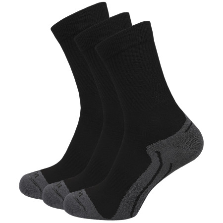 Socken MOOA Bamboo Active 3-pack schwarz/grau Black/Grey