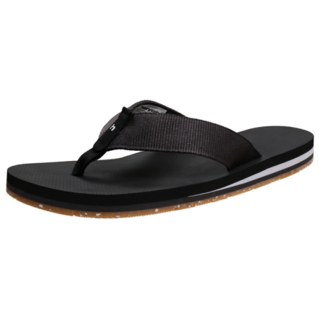 Herrensandalen Hannah Mica schwarz asphalt