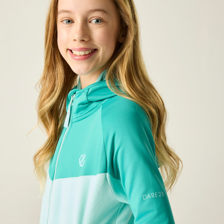 Kinder-Sweatshirt Dare 2b Thriving Stretch Middle Turqse/WatrB