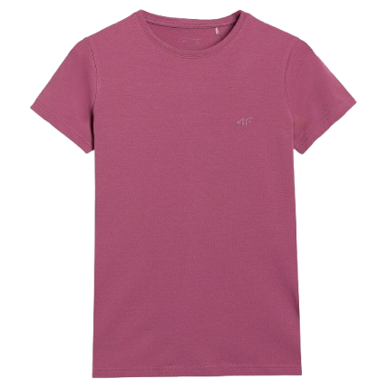 Damen-T-Shirt 4F Tshirt F2439 weinfarbe BURGUNDY