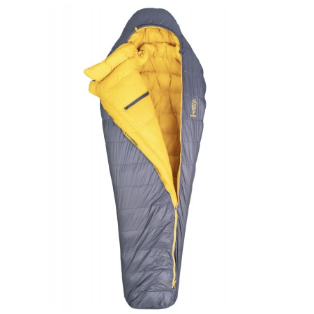 Daunenschlafsack Patizon Dpro 290 S (156-170 cm) grau Anthracit / Dark Gold