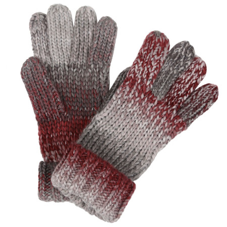 Handschuhe Regatta Frosty Glove VI grau/rot Cabernet