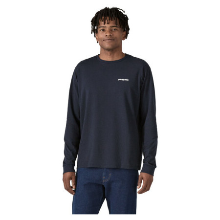 Herren-T-Shirt Patagonia P-6 Logo Responsibili Tee LS