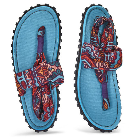 Sandalen Gumbies Slingback Turquoise Vintage