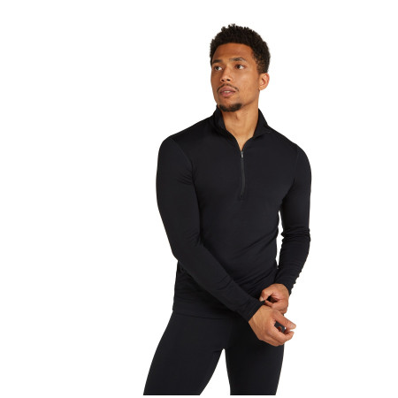 Herren-Funktionsshirt Icebreaker M Mer Core Heavyweight LS Half Z