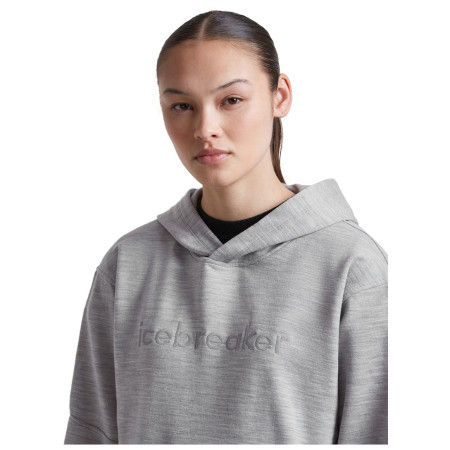 Damen Funktions-Sweatshirt Icebreaker W Mer 360 RealFleece Elemental LS Hood