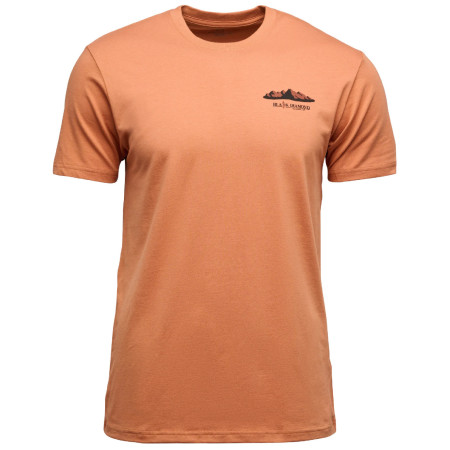 Herren-T-Shirt Black Diamond M Mountainscape SS Tee