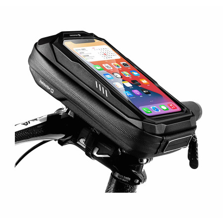 Wasserdichte Hülle Swissten Waterproof Bike Holder schwarz