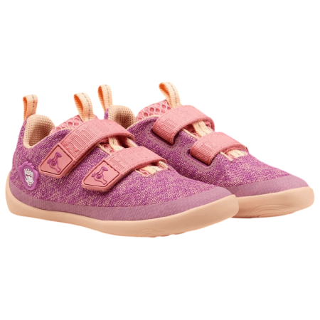 Kinderschuhe Affenzahn Sneaker Knit Happy rosa Flamingo