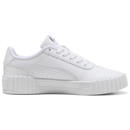 Kinderschuhe Puma Carina 3.0 Jr White-Gold weiß PUMA White-PUMA Gold