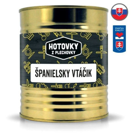 Fertigessen Hotovky z plechovky Rindsroulade 800g