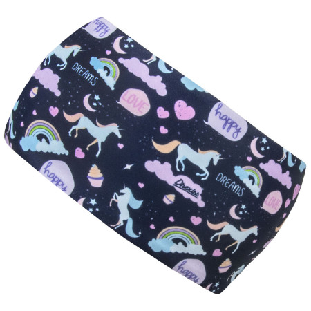 Dětská čelenka Drexiss Moon Unicorns dunkelblau
