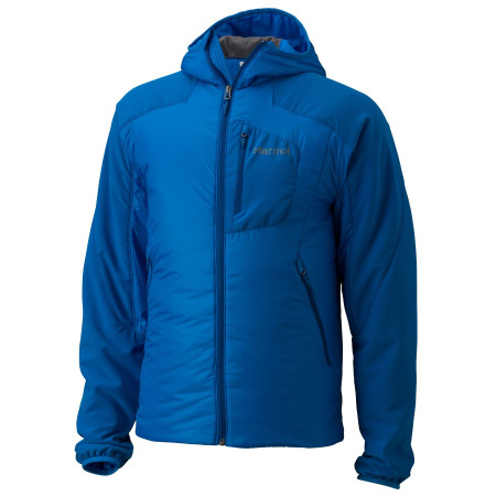 Herrenjacke Marmot Isotherm Hoody blau