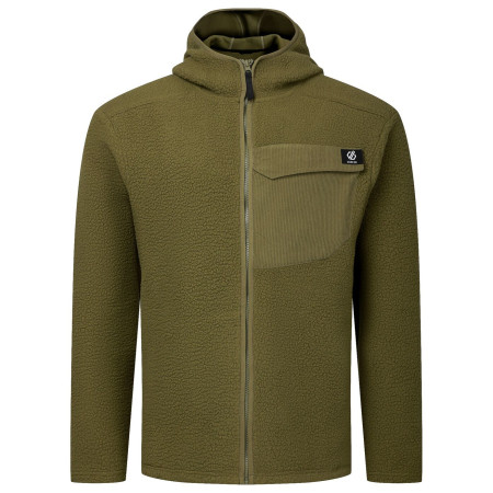 Herren-Sweatshirt Dare 2b Firn Hooded Borg Fleece grün MartiniOlive
