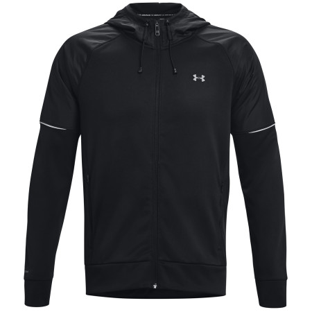 Herren-Sweatshirt Under Armour AF Storm FZ Hoodie schwarz Black / / Pitch Gray