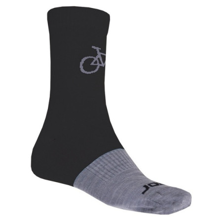Socken Sensor Tour Merino schwarz/grau schwarz/grau Black/Gray