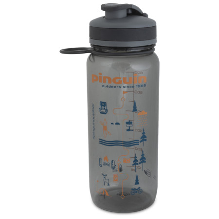 Flasche Pinguin Tritan Sport 650 ml grau Grey