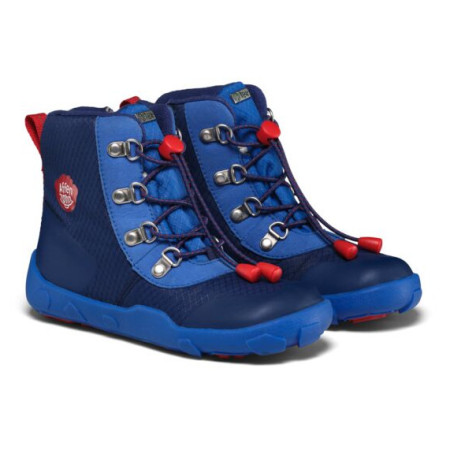 Kinder Winterschuhe Affenzahn Winter Boot Vegan Discovy Whale dunkelblau Whale