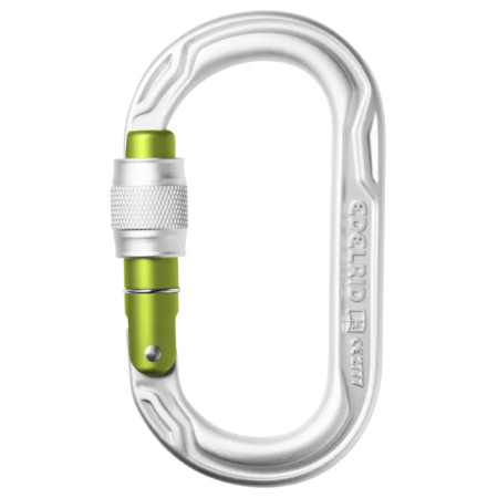 Karabiner Edelrid Oval Power 2500 Screw silber 006 silver