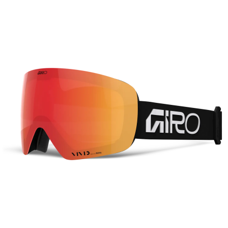 Skibrille Giro Contour schwarz Black/White Wordmark