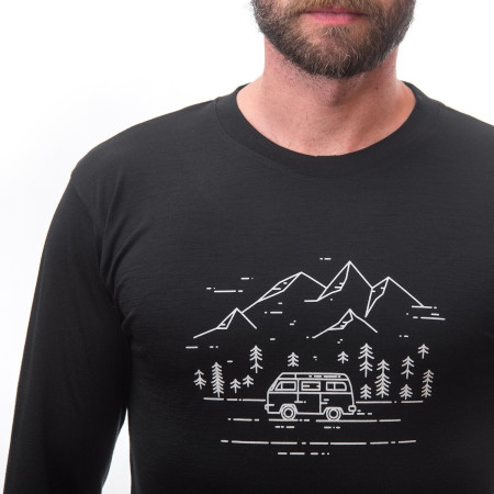 Herren-Funktionsshirt Sensor Merino Active Pt Van Life dl.rukáv