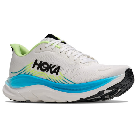 Herren Laufschuhe Hoka Clifton 11 weiß/blau Frost / Black