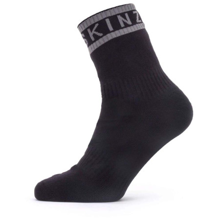 Wasserdichte Socken SealSkinz Mautby 2023 schwarz/grau black/grey