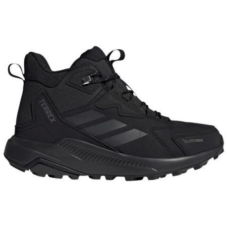 Damen Wanderschuhe Adidas Terrex Anylander Leather Mid Climaproof schwarz Cblack/Carbon/Grefou