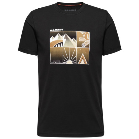 Herren-T-Shirt Mammut Mammut Core T-Shirt Men Outdoor schwarz Black