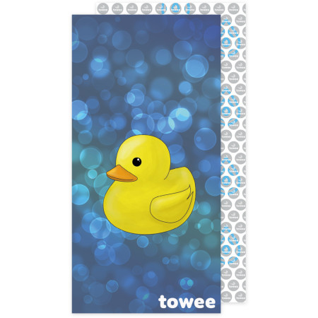 Schnelltrocknendes Handtuch Towee Bubble 70x140 cm blau Bubble