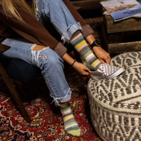 Damensocken Darn Tough Mystic Stripe Crew