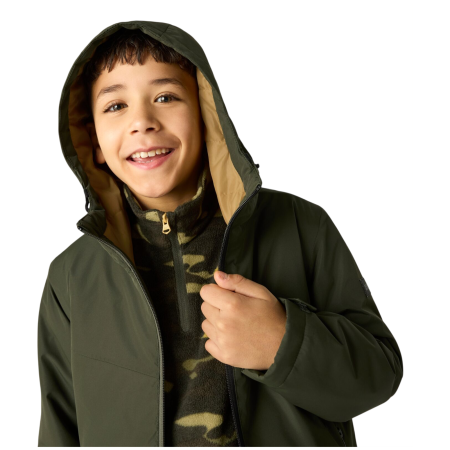 Kinder Winterjacke Regatta Junior Frelton Dark Khaki