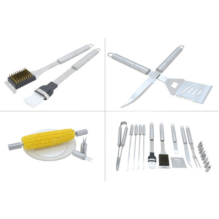 Grillwerkzeug Cattara Grillbesteck 18-tlg.