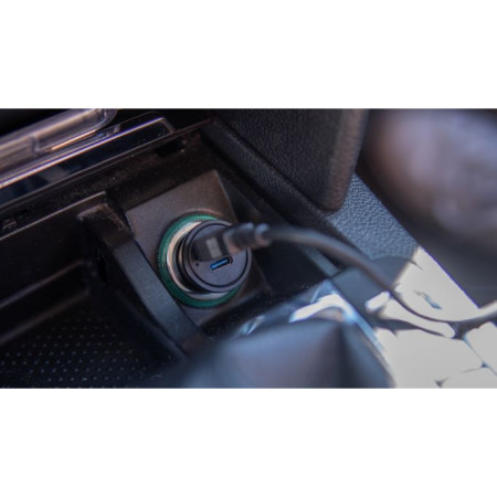 Auto-Adapter Swissten POWER DELIVERY USB-C + QUICK CHARGE 3.0 36W