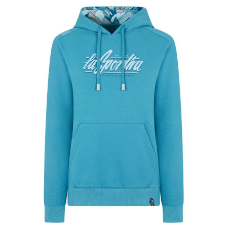 Damen-Sweatshirt La Sportiva Retro Hoody W blau Topaz