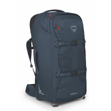 Reisetasche Osprey Farpoint Wheels 65 blau muted space blue