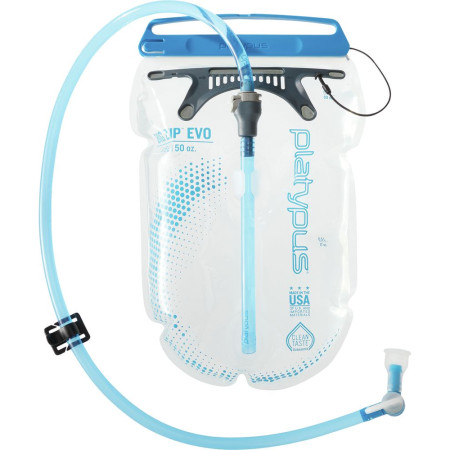 Wasser-Sack Platypus Big Zip EVO 1.5L hellblau