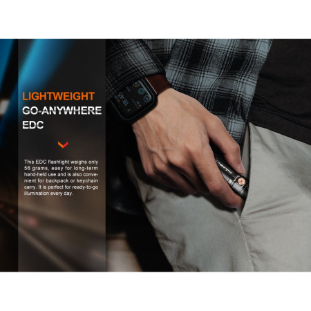 Aufladbare Taschenlampe Fenix E18R V2