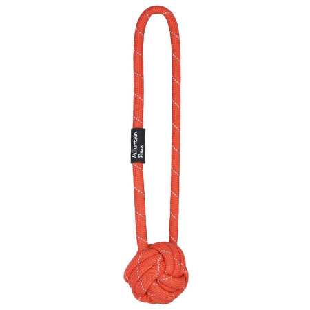 Hundespielzeug Mountain Paws Ball Chew Rope Dog Toy orange Orange