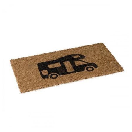 Fußmatte Bo-Camp Coco Camper 25 x 50 cm braun