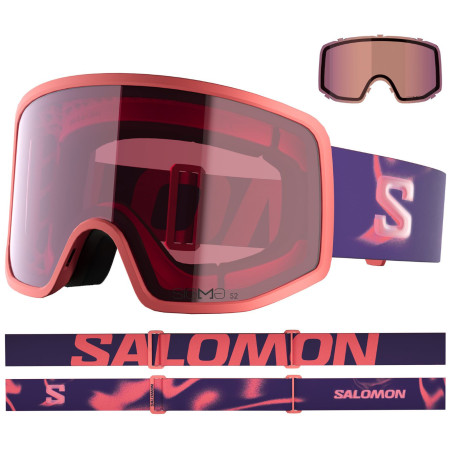Skibrille Salomon Sentry Pro S Sigma +1 Lens hellrosa Sun Kissed Coral