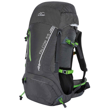 Wanderrucksack Loap Falcon 55 grau šedá/zelená