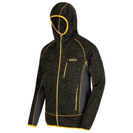 Herren-Sweatshirt Regatta Cartersville V schwarz Dkkhak/Slgry