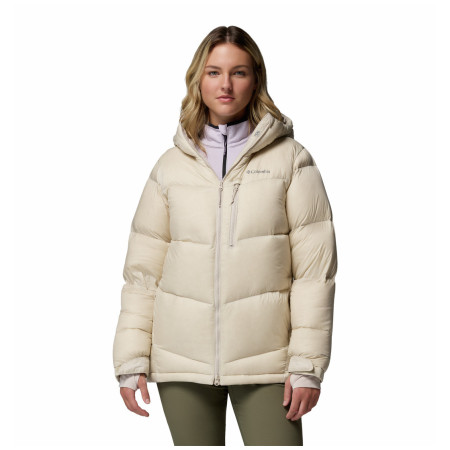 Damen-Winterjacke Columbia Cloudview Down Hooded Jacket beige Dark Stone