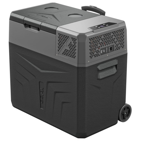 Kompressor-Kühlschrank Yolco BCX50 schwarz/grau Carbon
