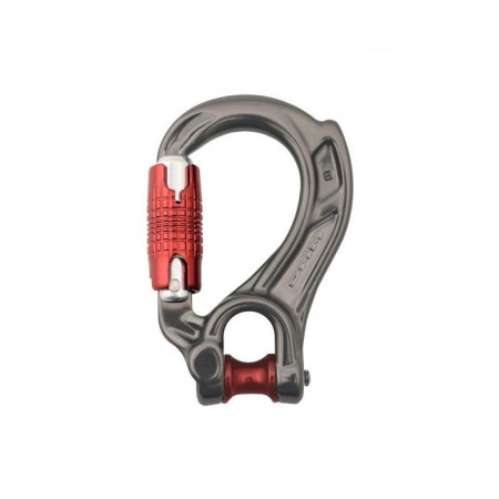 Karabiner DMM Director Yoke Twist grau/rot
